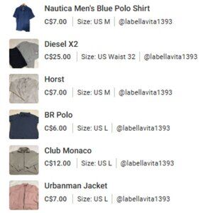 Bundle Live show @labellavita